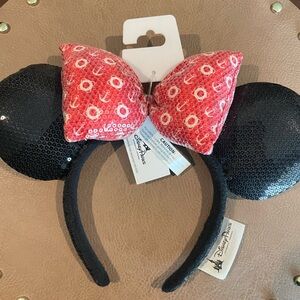 Disney Cruise DCL Anchor Minnie Mouse Ear Sequin Headband - BNWT